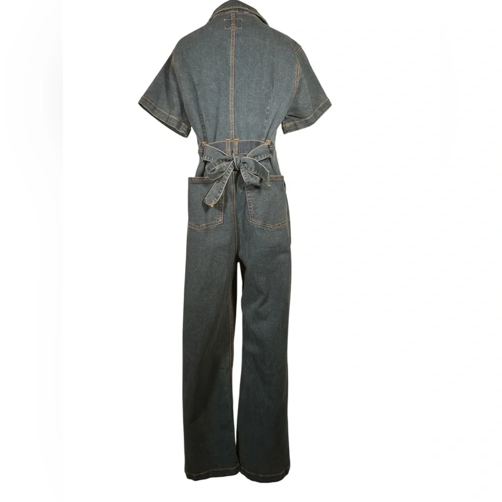 Velvet Heart‎ Blue Denim Jumpsuit
